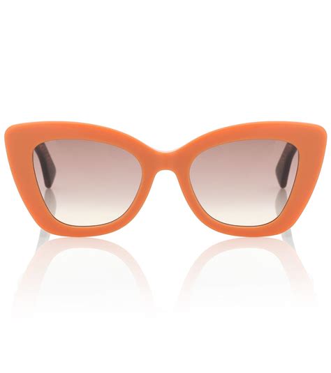 fendi orange eyes|Fendi eyewear.